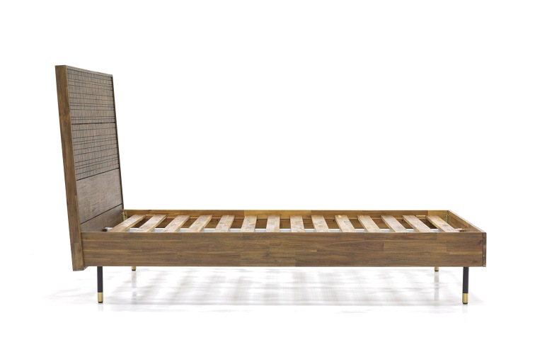 Łóżko Maze K01 180cm Brązowy