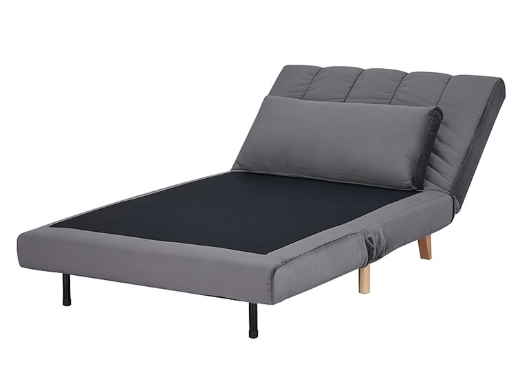 Fotel BILLY Velvet Buk/Szary TAP.139