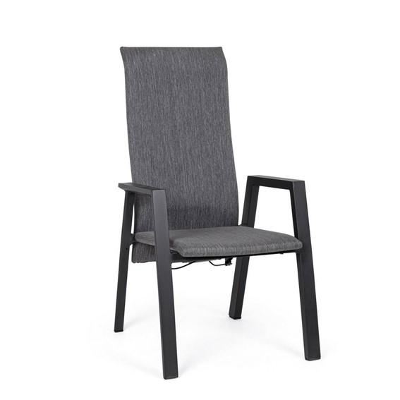 Krzesło Ogrodowe ETHAN Szary