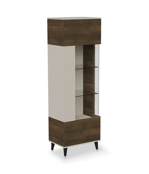 Witryna RANDOM 2 W-1 Kaszmir/Orzech/Czarny