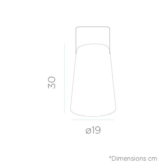 Lampa Przenośna NOMADA 30 SOLAR SMARTECH & BATTERY Biały