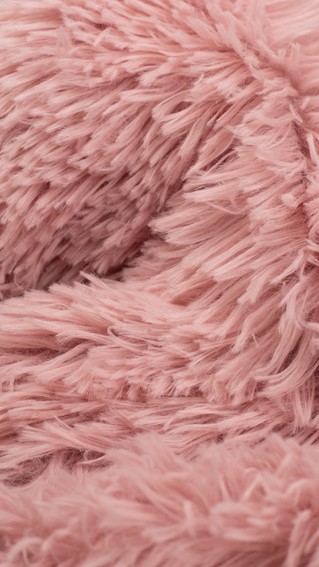 Tkanina FLUFFY 90 Różowy (1 mb)