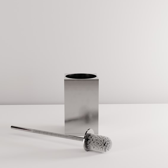 Szczotka do WC B110 Stal Szczotkowana