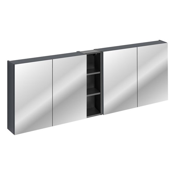 Zestaw Meblowy SANTA 180cm Niebieski Indigo