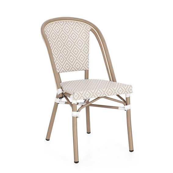 Krzesło Ogrodowe SILVEIRA Beżowy