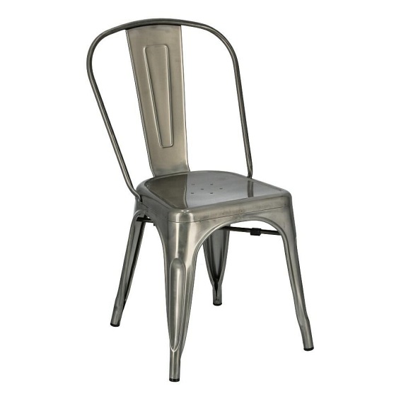 Krzesło PARIS Inspirowane Tolix Metaliczny