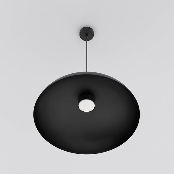 Lampa Wisząca MEGA 1 Czarny/Biały