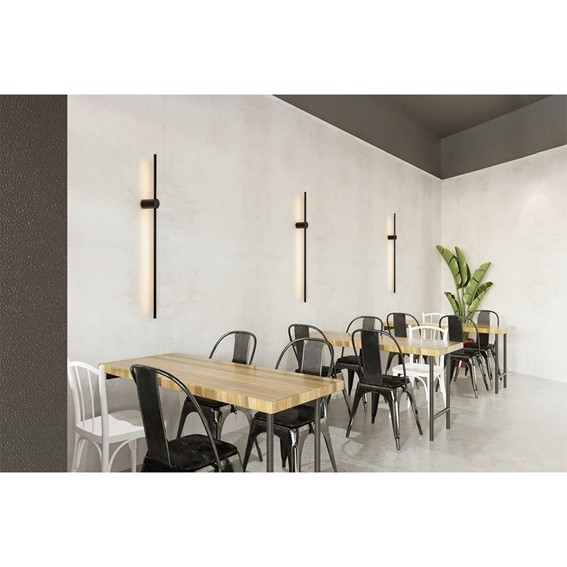 Lampa Ścienna OMBRE 100 Czarny