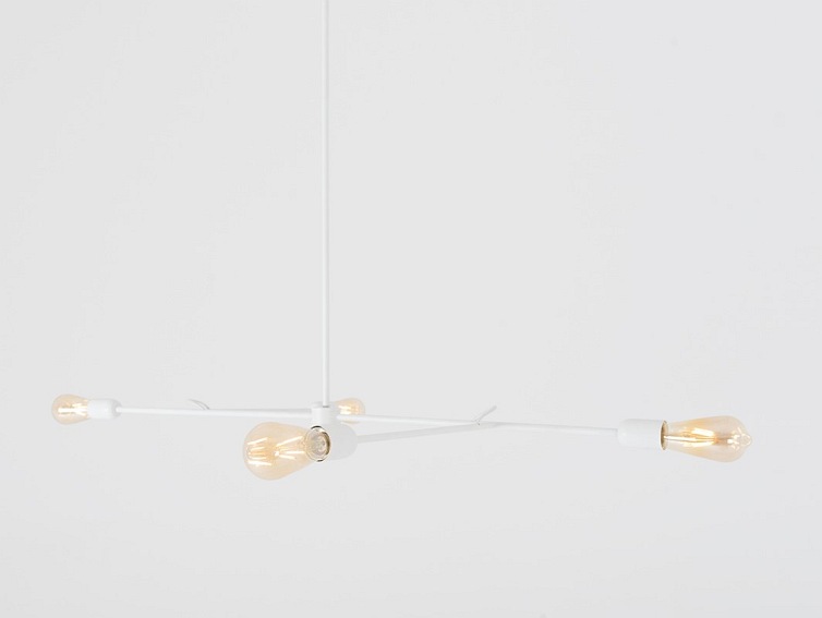 Lampa wisząca TRISO 4 – biały