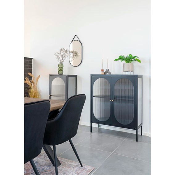Witryna ADELAIDE 110cm Czarny