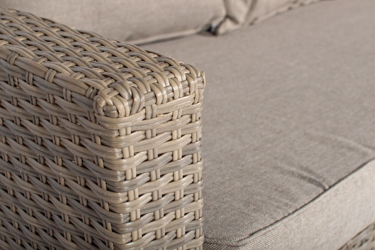 Narożnik Ogrodowy Sztokholm 6-Osobowy Cappuccino