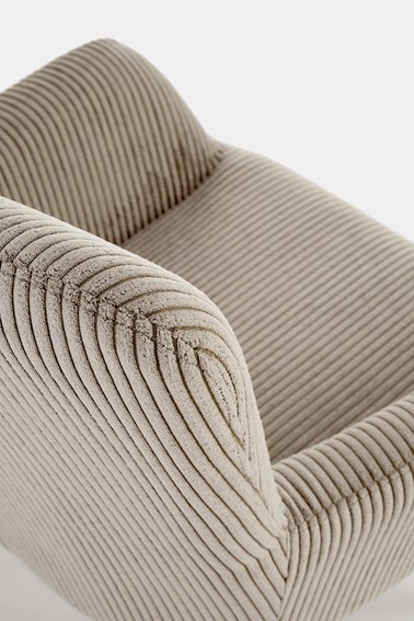 Fotel Wypoczynkowy AMARO Popielaty