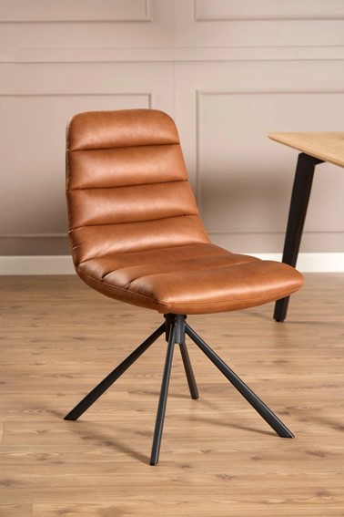 Krzesło MILFORD Brązowy