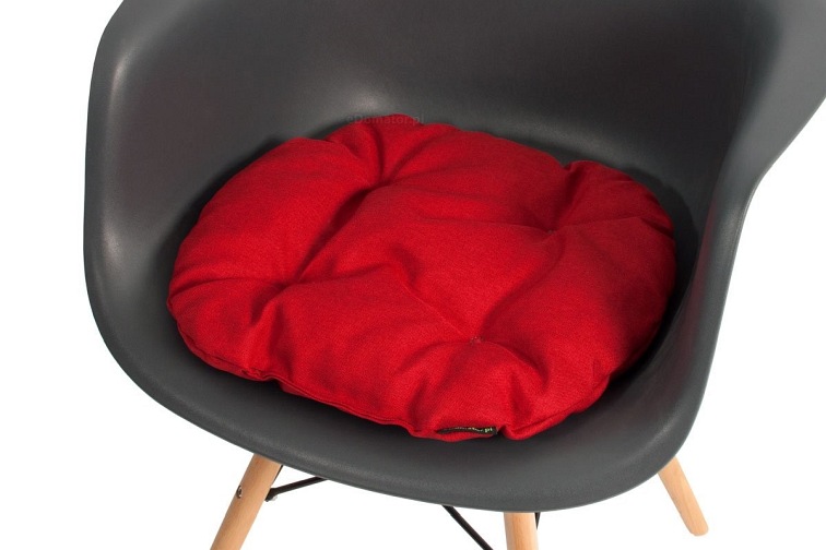Poduszka na Krzesło KAMILA 40cm Czerwony