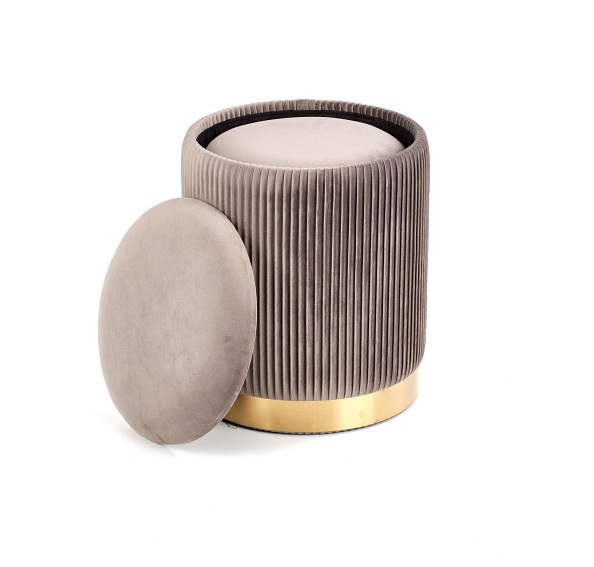 Zestaw Puf MONTY Popiel