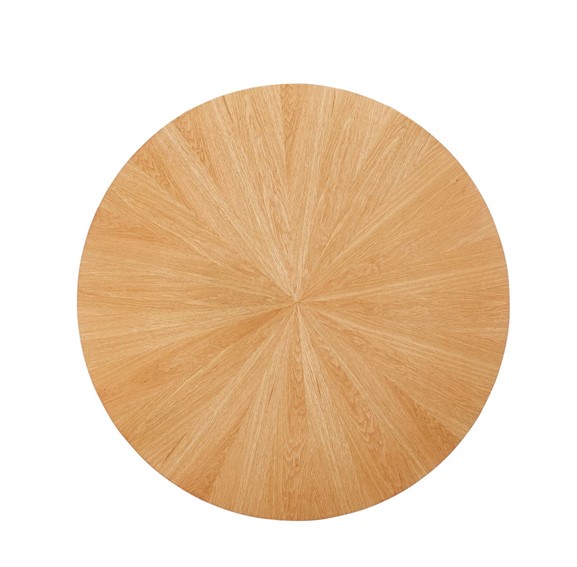 Stół ST33-FX fi100 Dąb Naturalny/Czarny