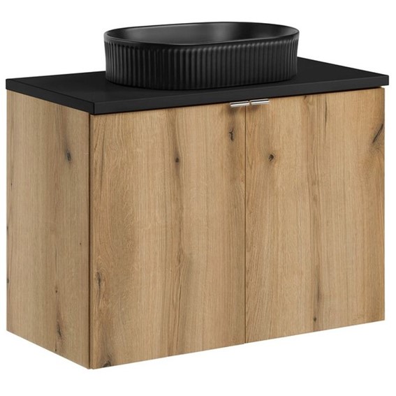 Zestaw Meblowy BEYOND 80cm Dąb Coast Evoke/Czarny Mat