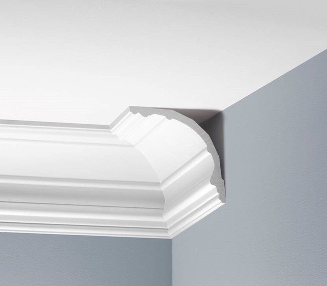 Listwa Gzymsowa Gładka LGG-35 240 cm Biały