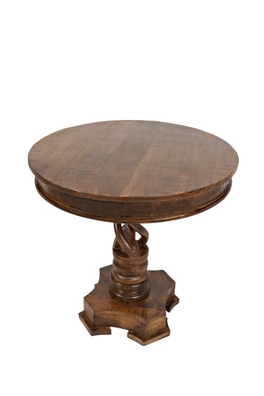 Stolik Avola AV1730-58 76x76x76 Brązowy