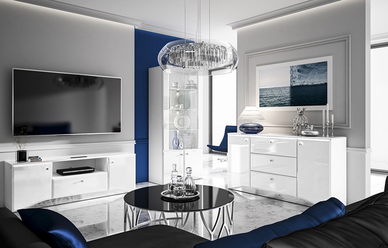 Komoda GLAMOUR 02 Biały