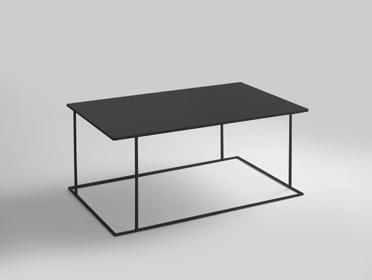 Stół Kawowy Walt Metal 100x60 Czarny