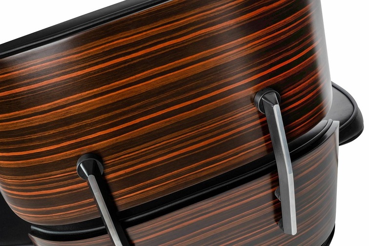 Fotel Biurowy LOUNGE GUBERNATOR Czarny/Heban