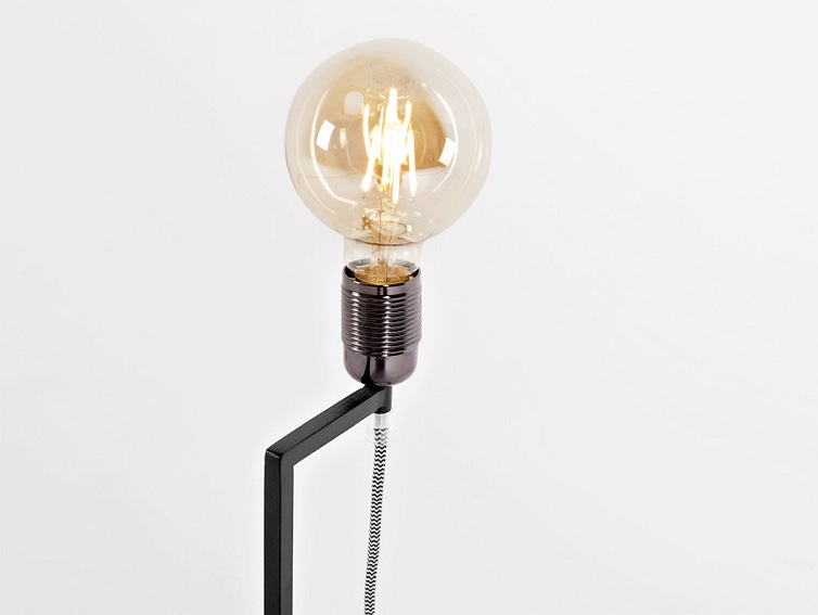 Lampa Stołowa Strang Table 31x36 Czarny