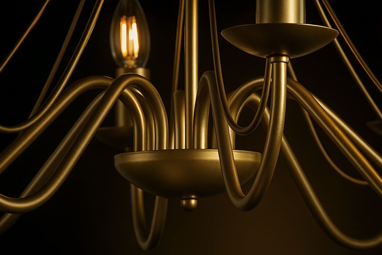 Lampa Wisząca BARTEZ KZ-3992 Złoty