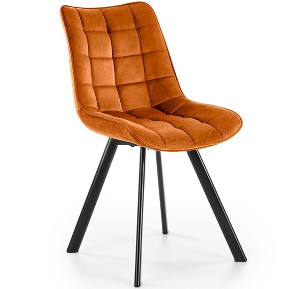 Krzesło K332 Czarny/Cynamonowy