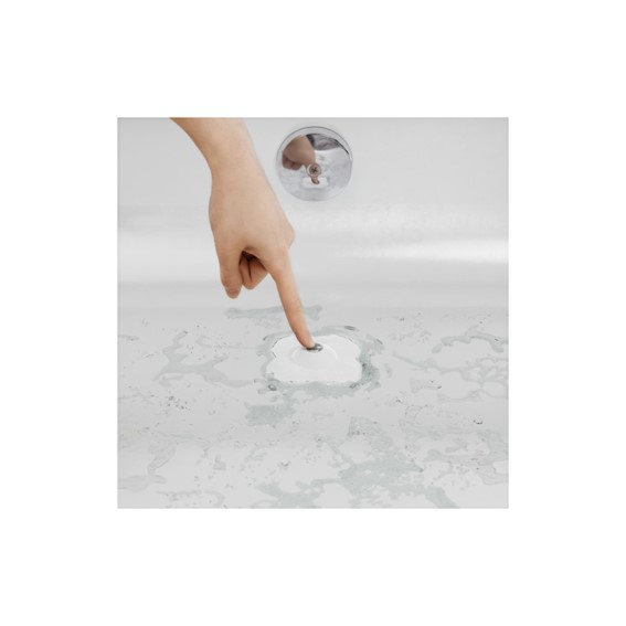 Zatyczka do Odpływu BLOOM Biały