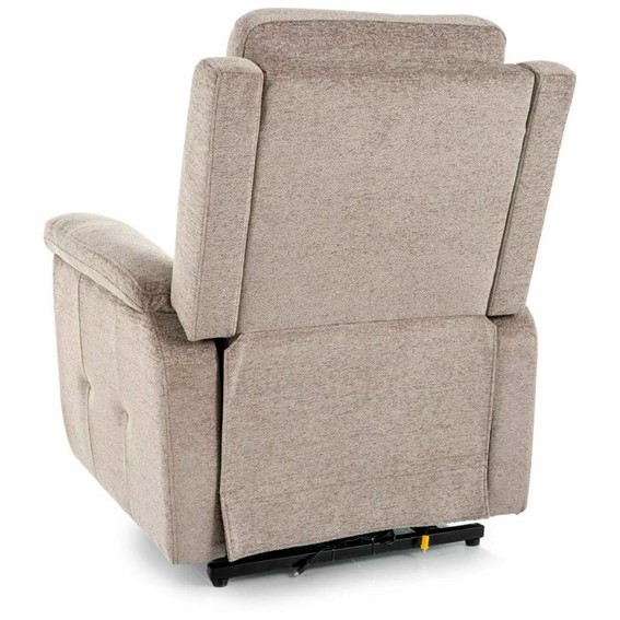 Fotel Rozkładany MORGAN RAVEN Ciemny Beż