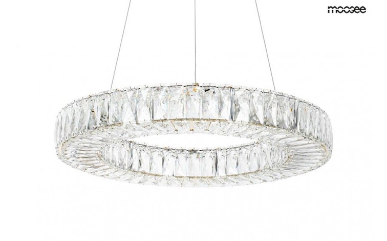 Lampa Wisząca ALLISIA 80 Złoty/Transparentny