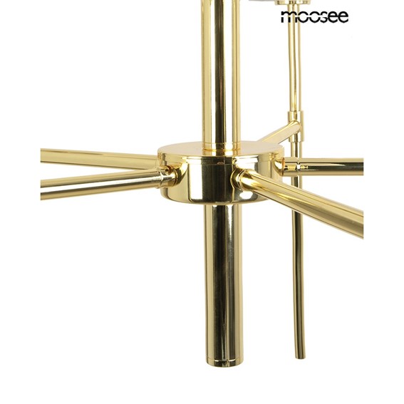 Lampa Wisząca IMPERIO 5 Złoty