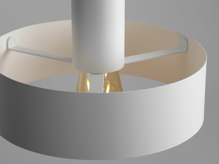 Lampa Wisząca Fay 1 M 25x15x90 Biały