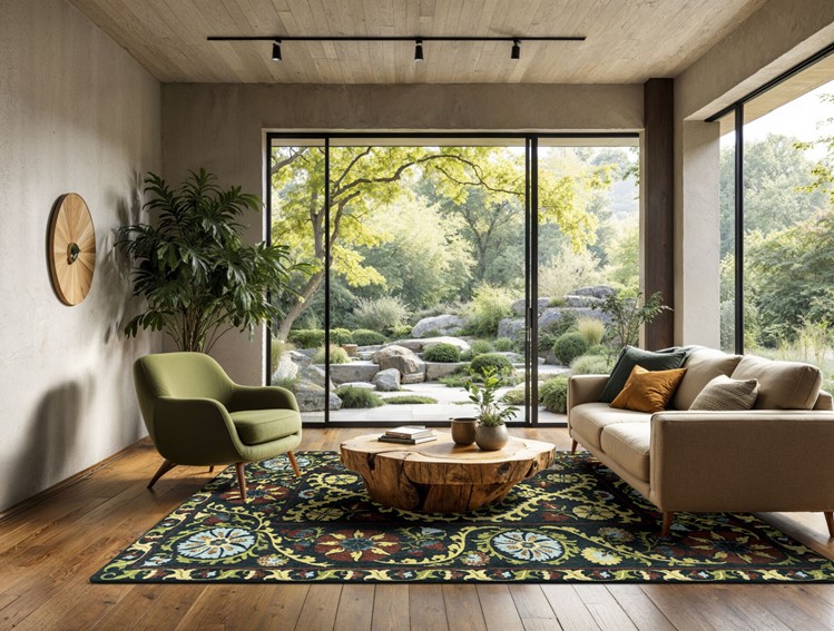 Dywan SUZANI BOREE 9846 240x340 cm Beżowy