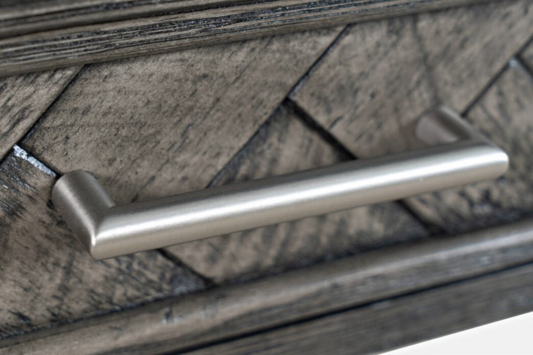 Biurko AVOLA AV1356-48 Szary/Brązowy