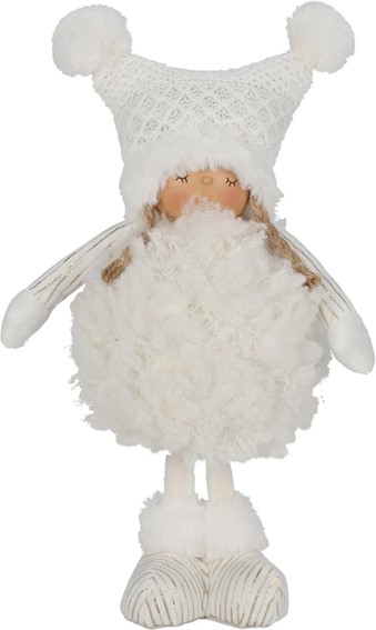 Figurka Dekoracyjna Dziewczynka ŚNIEŻYNKA 33cm