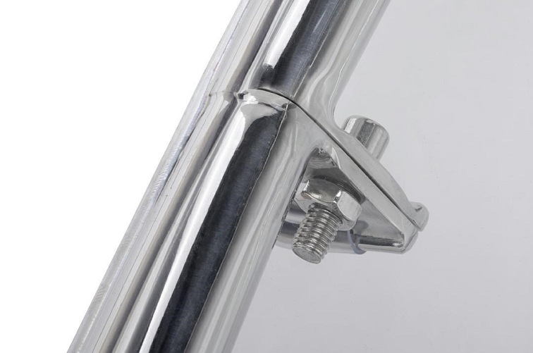 Fotel BUBBLE STAND 2 Chrom/Transparentny