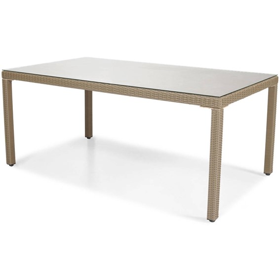 Stół Ogrodowy MALAGA 180X100x76 Beżowy