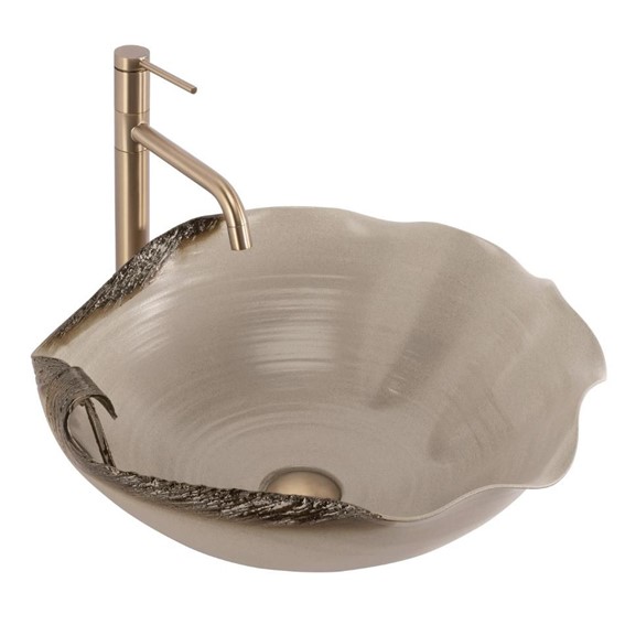 Umywalka Nablatowa HM-22 Brązowy