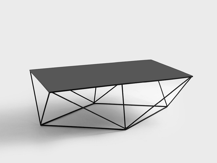 Stół kawowy DARYL METAL 140