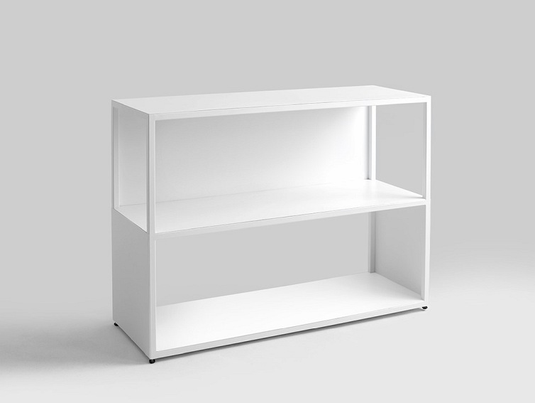 Regał HYLLER SIDE METAL 100×75