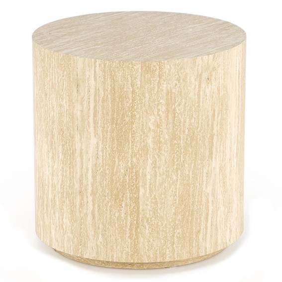 Ława TRAVERTINO S fi45 Beżowy