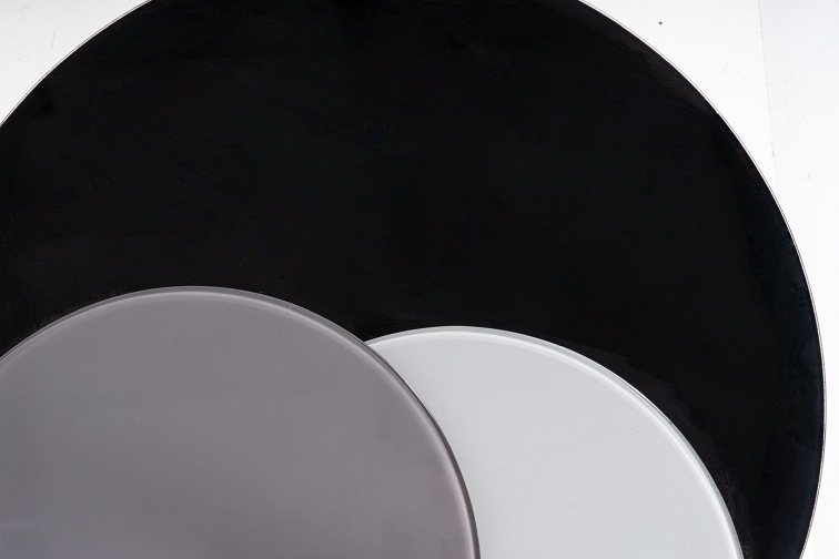 Ława (Zestaw) ARTEMIDA Szary/Czarny