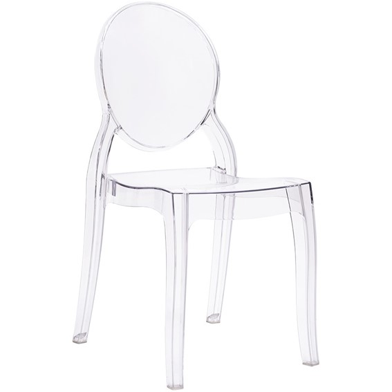 Krzesło ELIZABETH Poliwęglan Transparentne