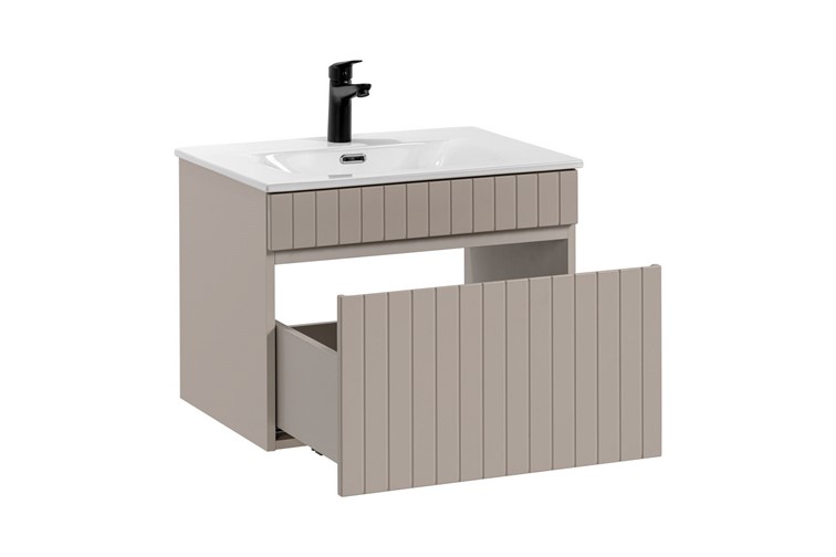 Zestaw ICC SKY 60cm (Szafka + Umywalka) Kaszmirowy