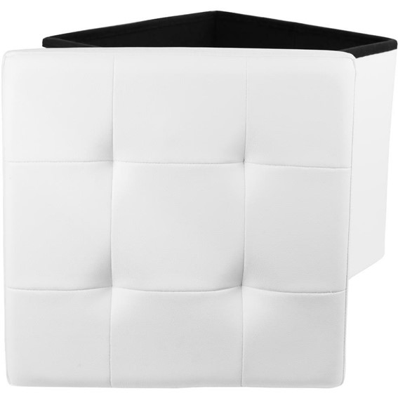 Pufa Intesi VELS Eko Skóra Biały