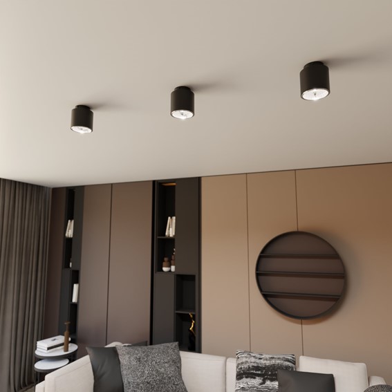 Lampa Sufitowa NANO 1 Czarny