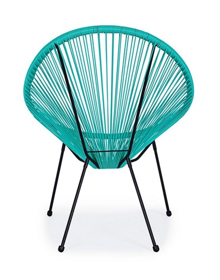Krzesło Ogrodowe PARKER Turkusowe