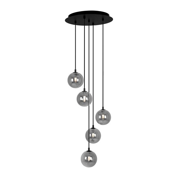 Lampa Wisząca DORI K-5556 Czarny/Grafitowy